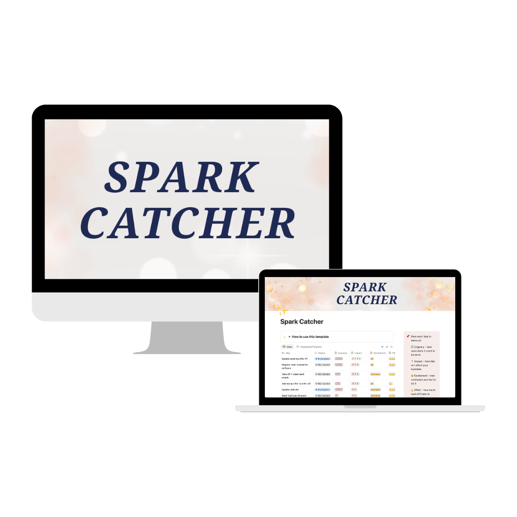 Spark Catcher mockup