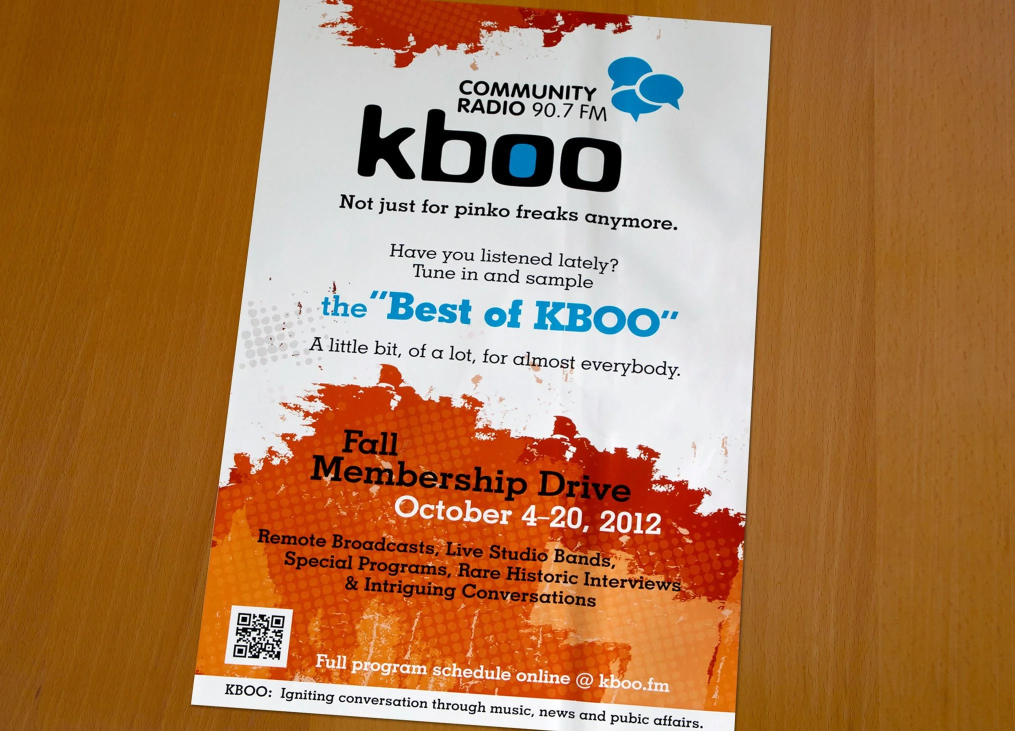 Membership drive poster