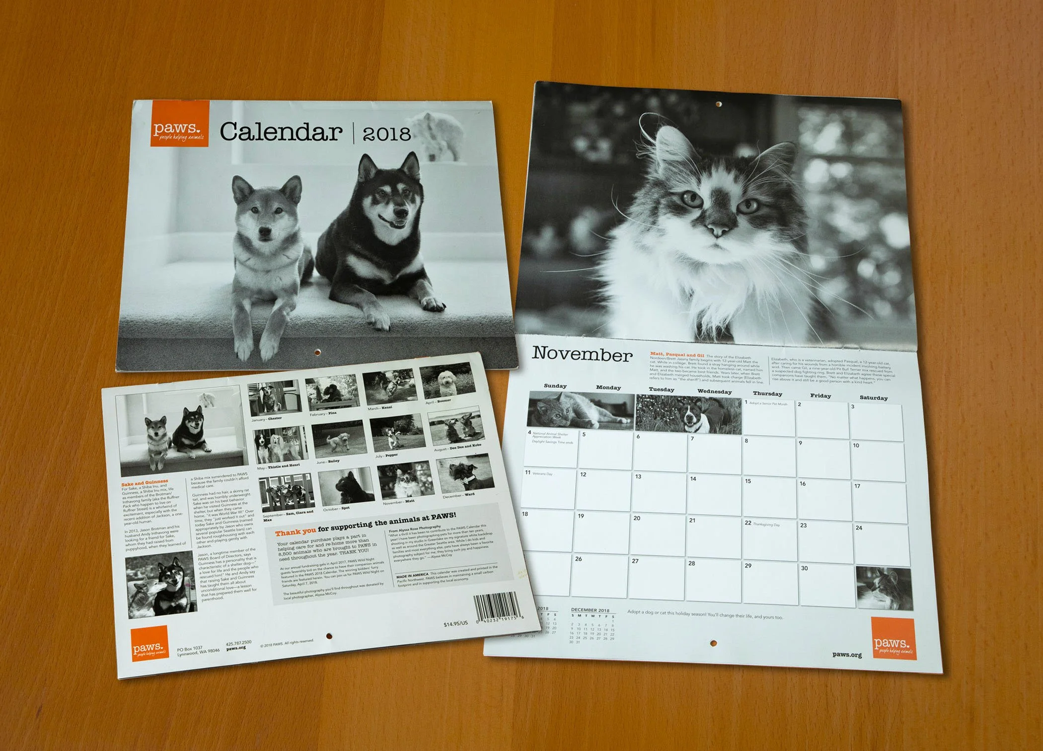 Animal Welfare Calendar