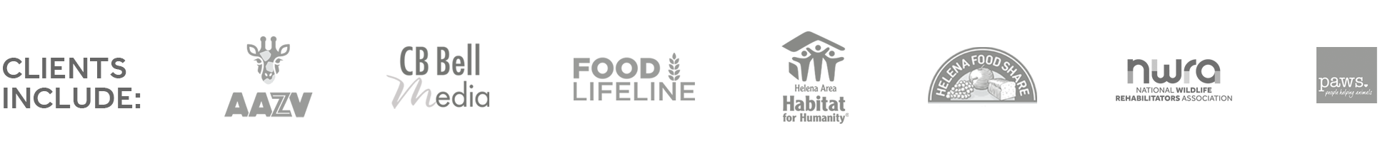 Logos of companies I've worked with