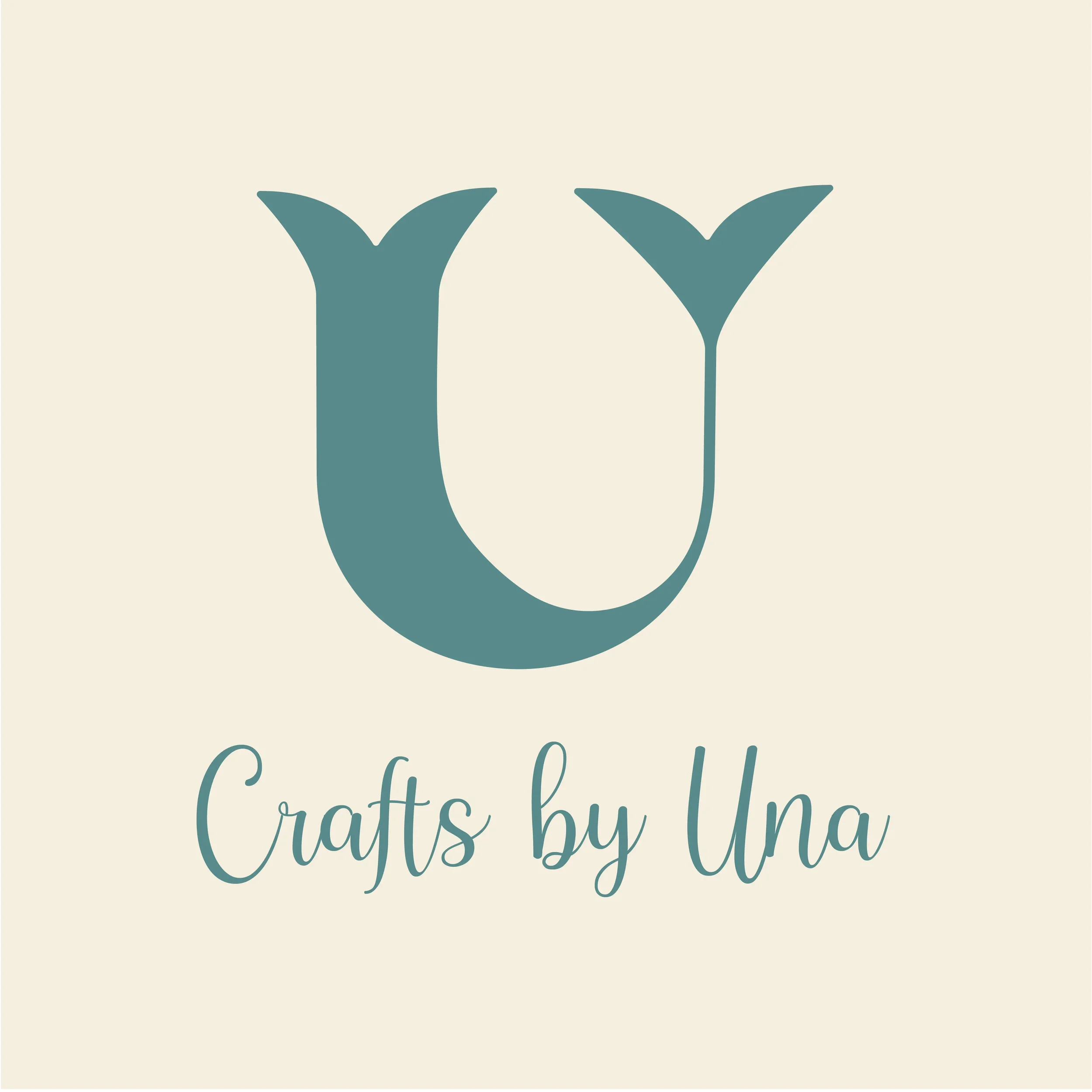 Crafts by Una Logo Green