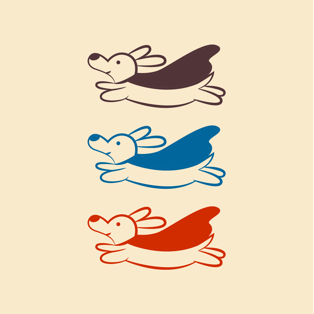 PawsPort motif that can be used for secondary patterns.