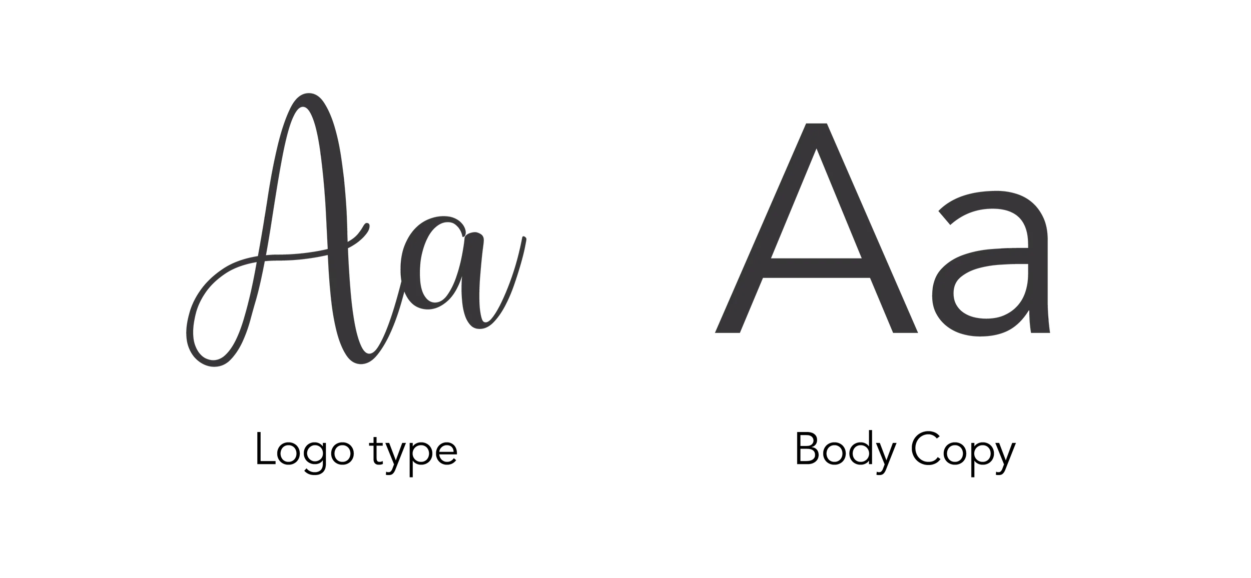 Crafts by Una Typography Selection