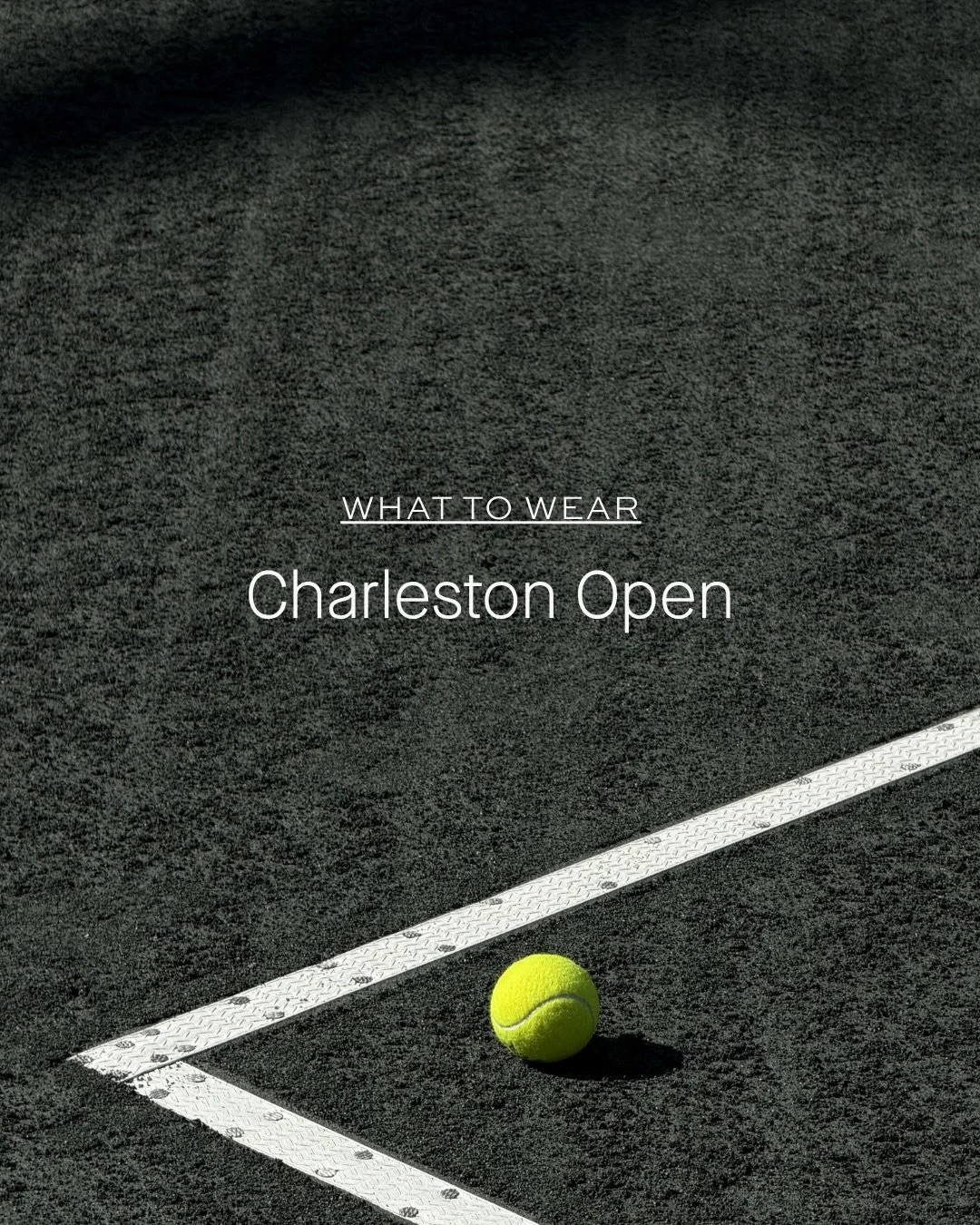 Just landed: your winning looks for the weekend 🤍🎾