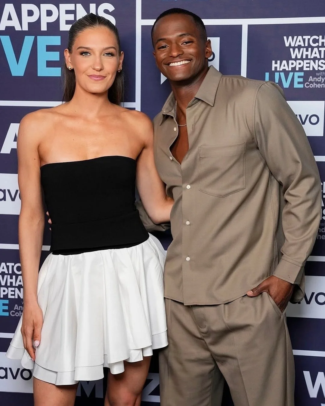 Spotted: @juliaaburgio in the @simkhai Isabelle Mini Dress from Hampden 🖤