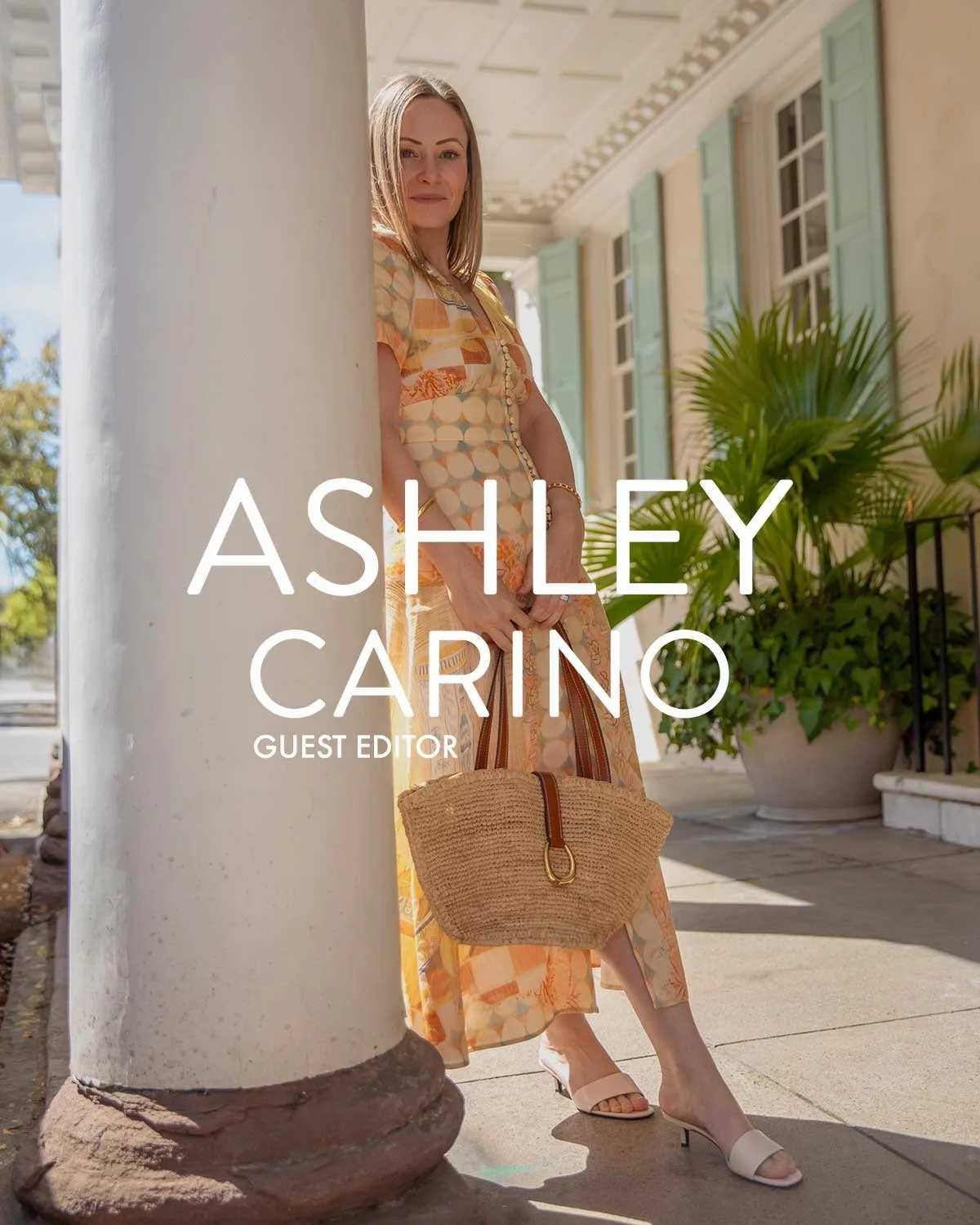 Ashley&rsquo;s style is fun, sporty, and clean&mdash;with a love of bright color shaped by Charleston&rsquo;s sunshine-filled days. She gets dressed the same way she lives: confidently, and always open to something new.

Right now, that same energy i
