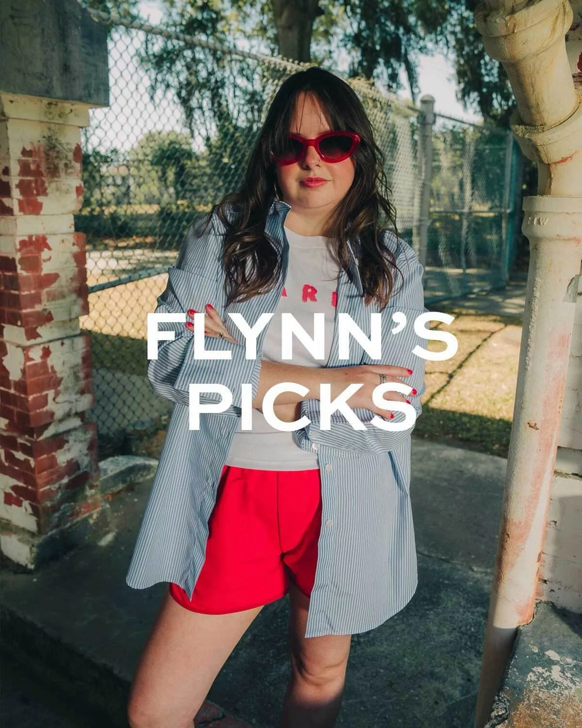Meet the reason your cart keeps filling up, aka @flynnvalentinemcalister 🩶

As Hampden&rsquo;s E-Comm Stylist + Product Manager, she shapes how everything shows up online&mdash;making sure it feels just as good in real life. So if stops you mid-scro