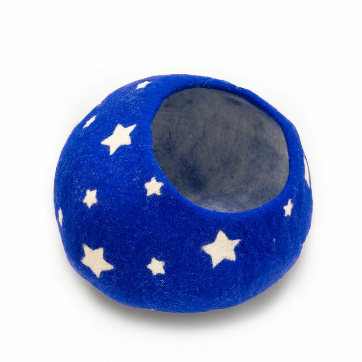 wool cat cave bed extra large eco friendly cat hideout neutral design