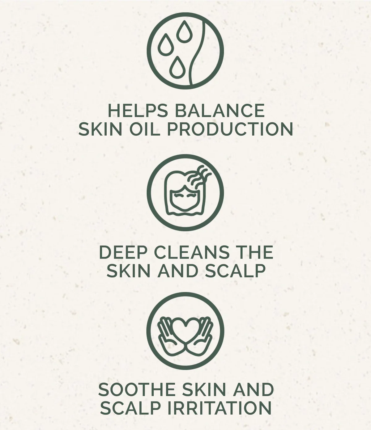 Natural neem and tea tree shampoo for scalp care and gentle cleansing