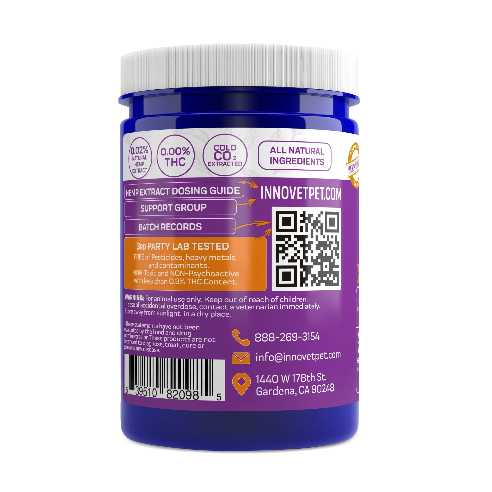 Innovet Pet Advanced Probiotic dog supplement supporting digestion and microbiome balance