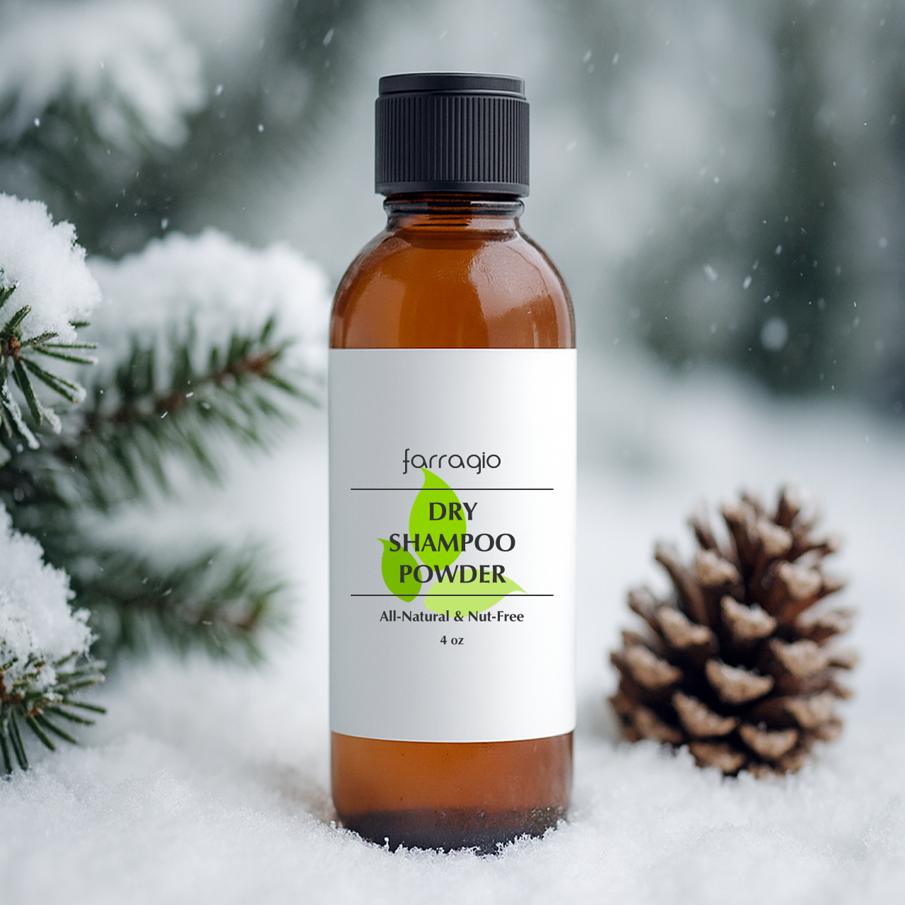 All-Natural Dry Shampoo Powder