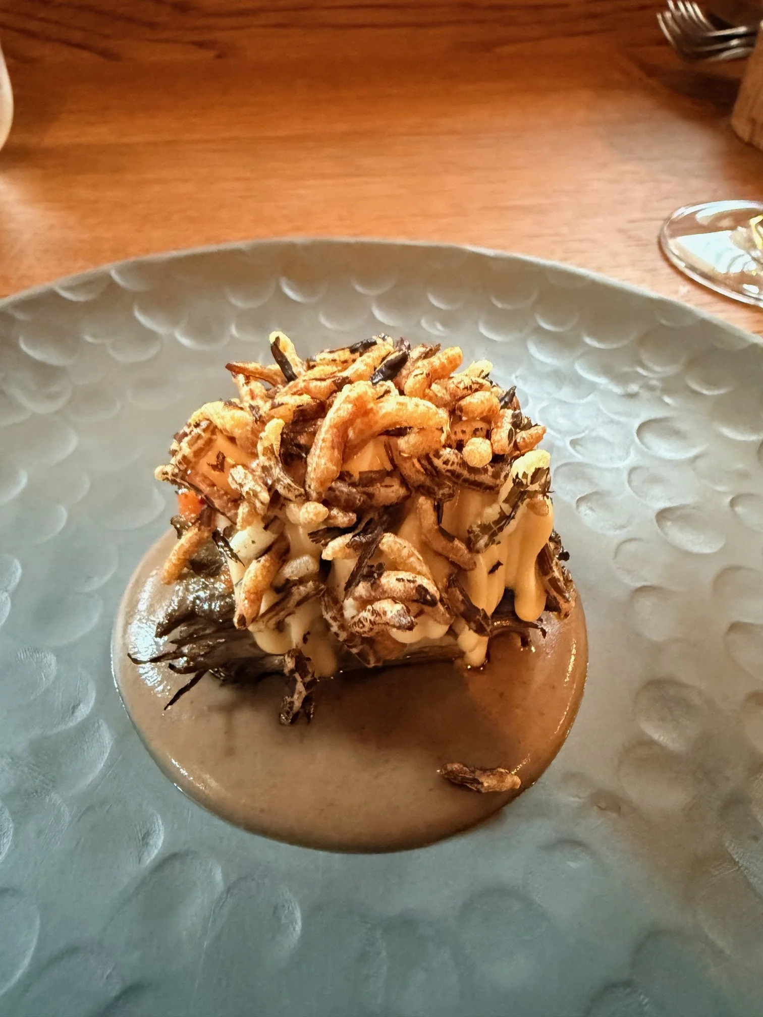 Barbecued Maitake Mushroom