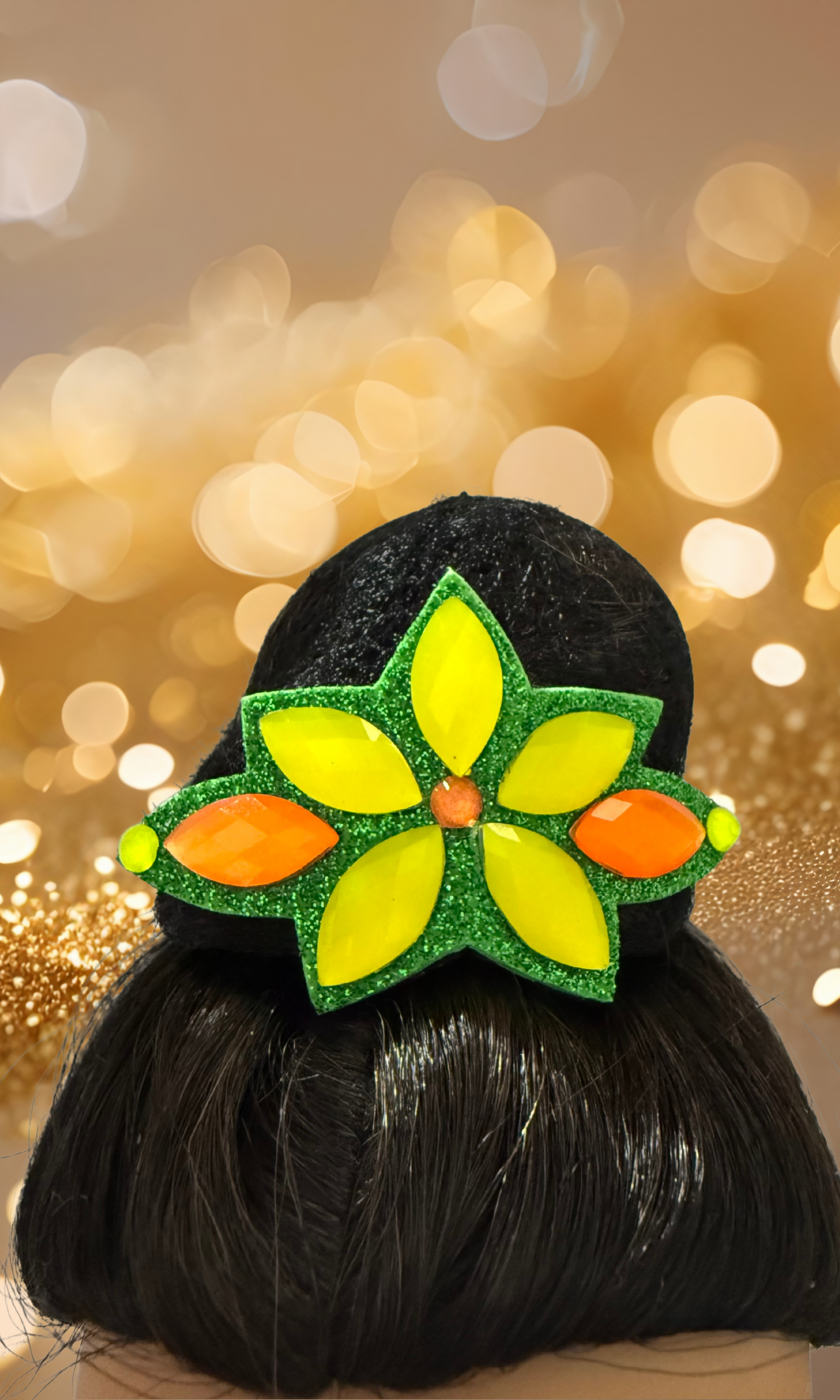 Flores Pequeñas Amarillo - Naranja - Verde.png