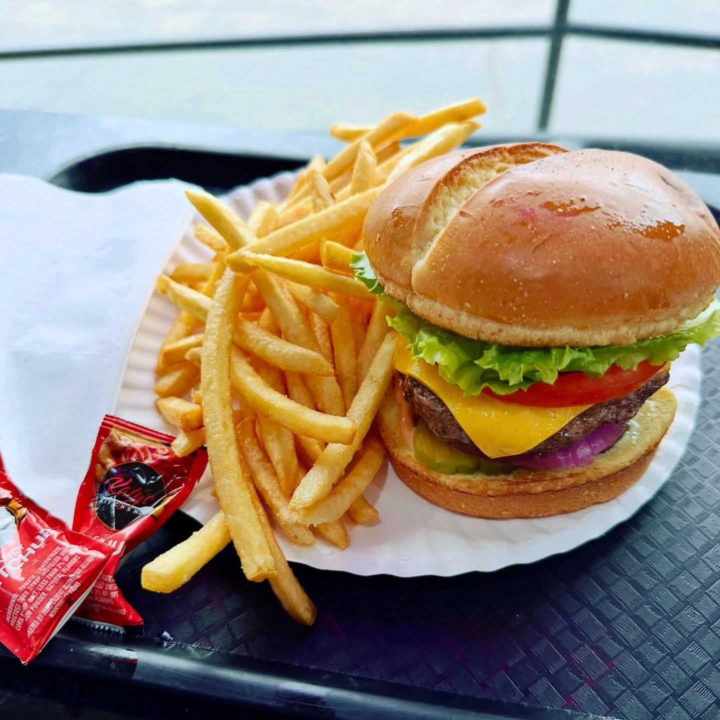 Simple ingredients. Serious flavor. 🍔🔥

Our fresh Wagyu blend burger &mdash; juicy, rich, and stacked with crisp lettuce, tomato, onions, pickles, melted cheese, and our signature sauce.

No gimmicks. Just done right.

🍔 Fresh Wagyu blend patty
🍟