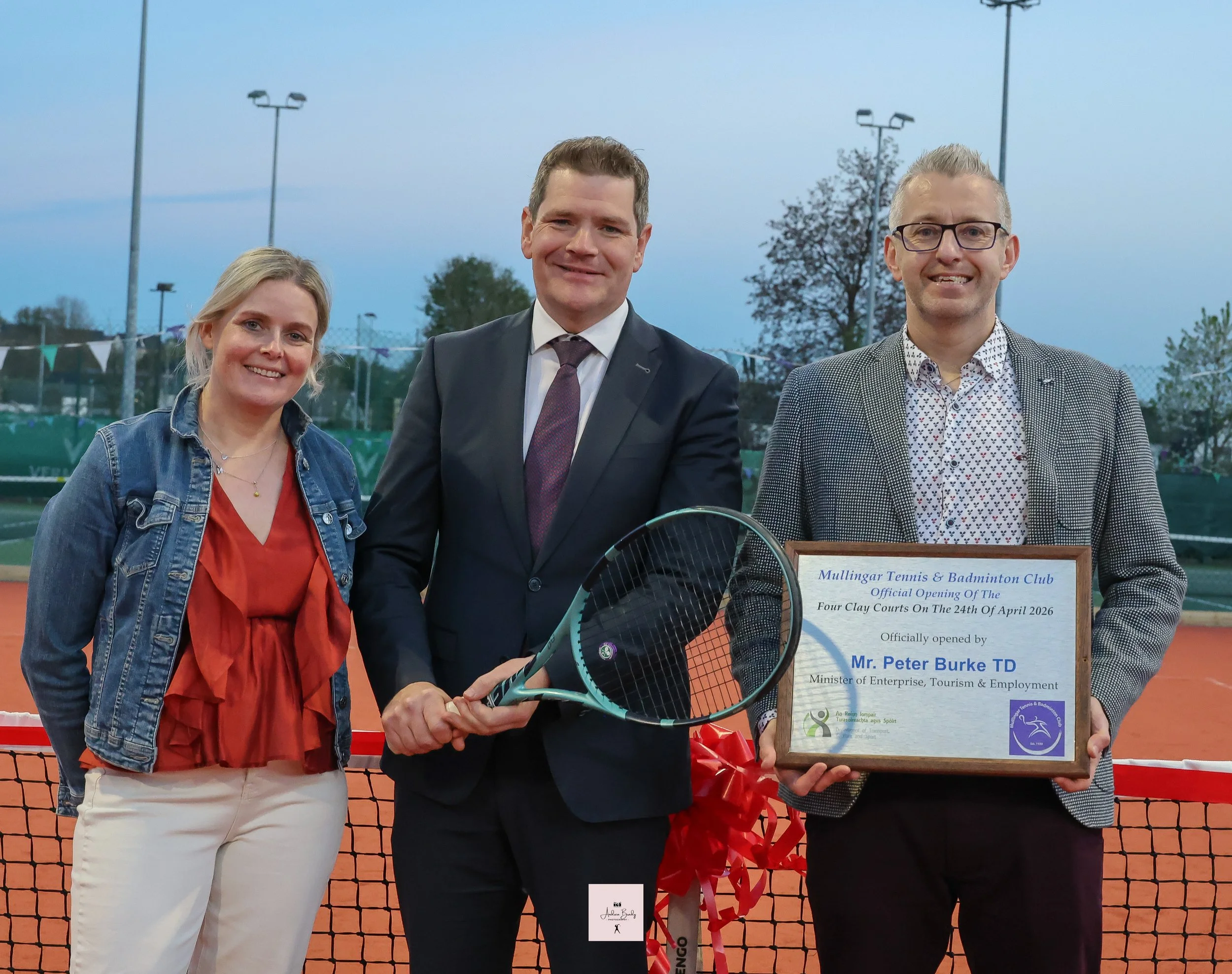 Opening of New Clay Courts Mullingar