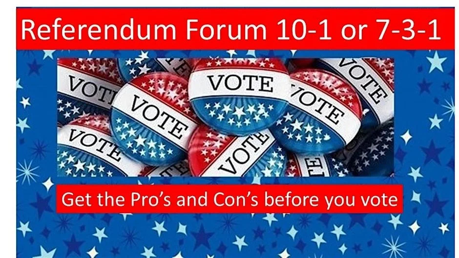 10-1 vs 7-3-1 Referendum Forum