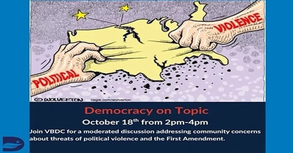 Democracy on Topic Wrap Up: Standing United Against Threats of Violence in America & Virginia Beach