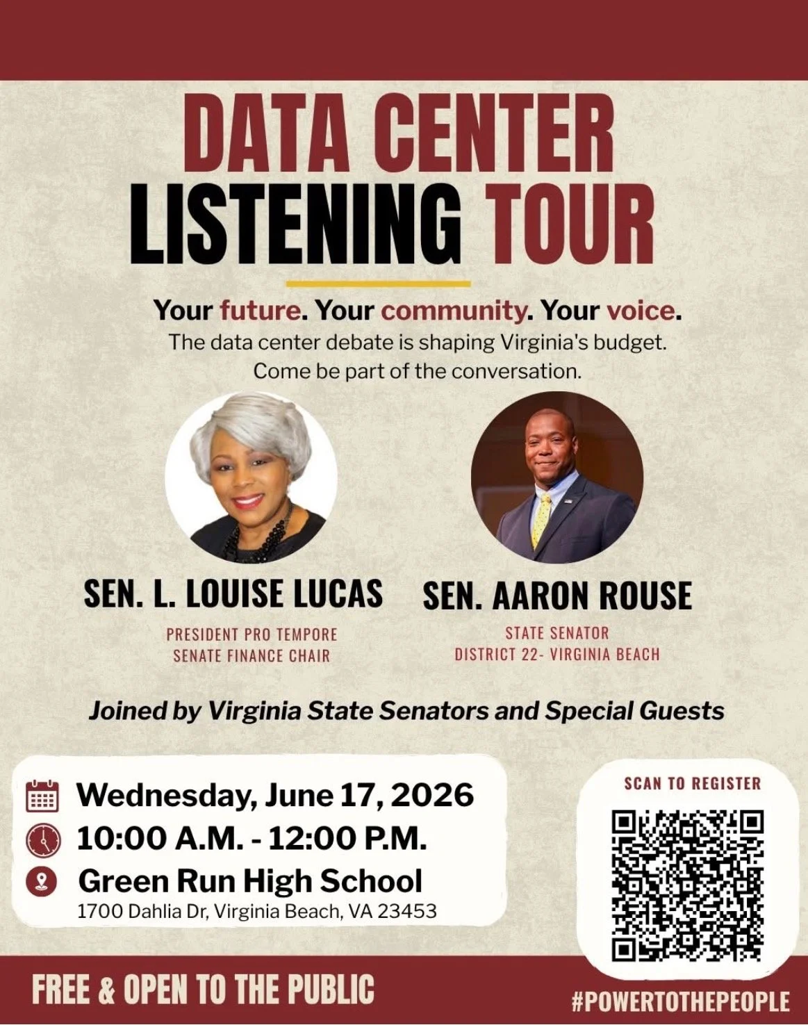 Data Center Listening Tour w/ Senate President Pro Tempore &amp; Senator Rouse
