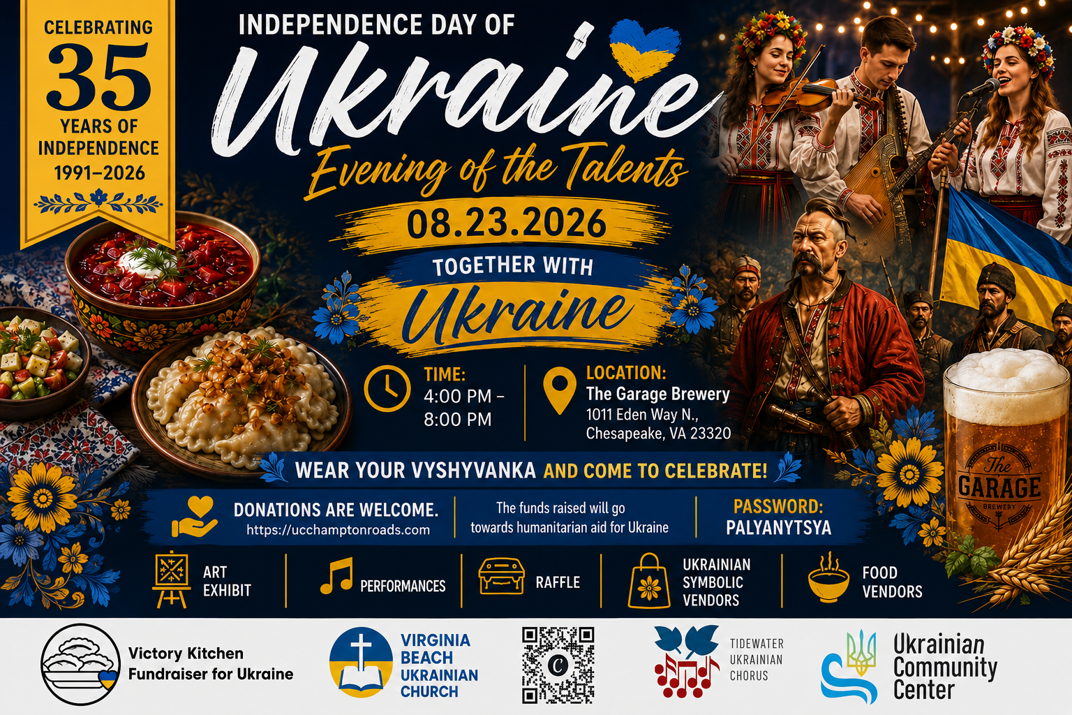 Ukraine Independence Day — Evening of the Talents