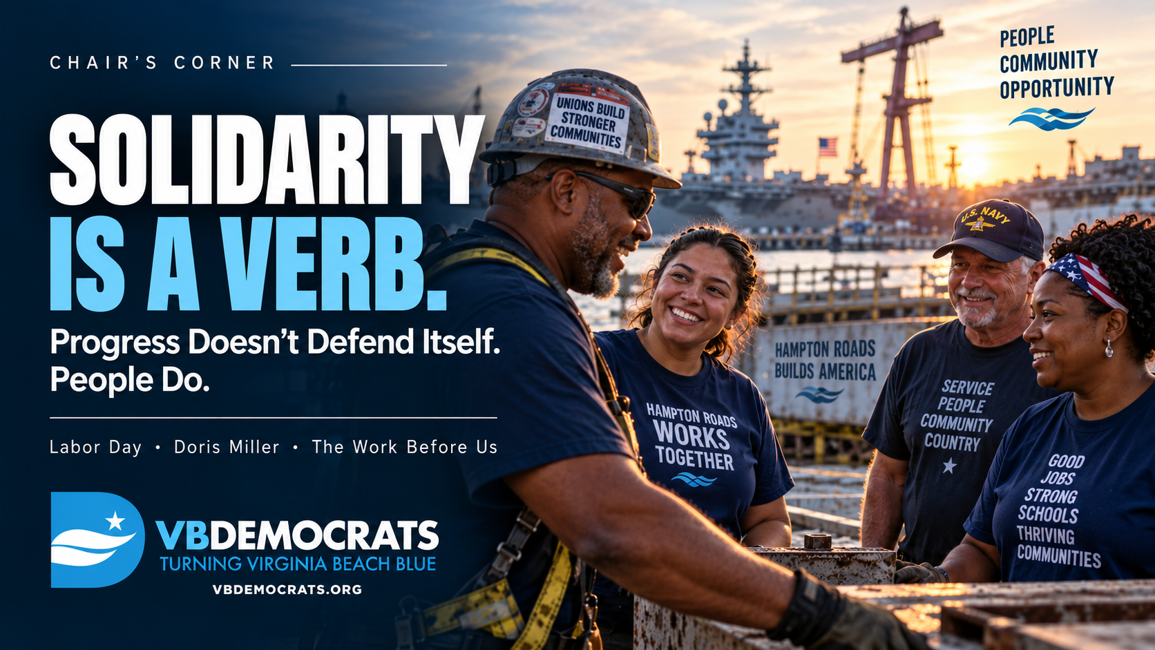 Solidarity Means Showing Up