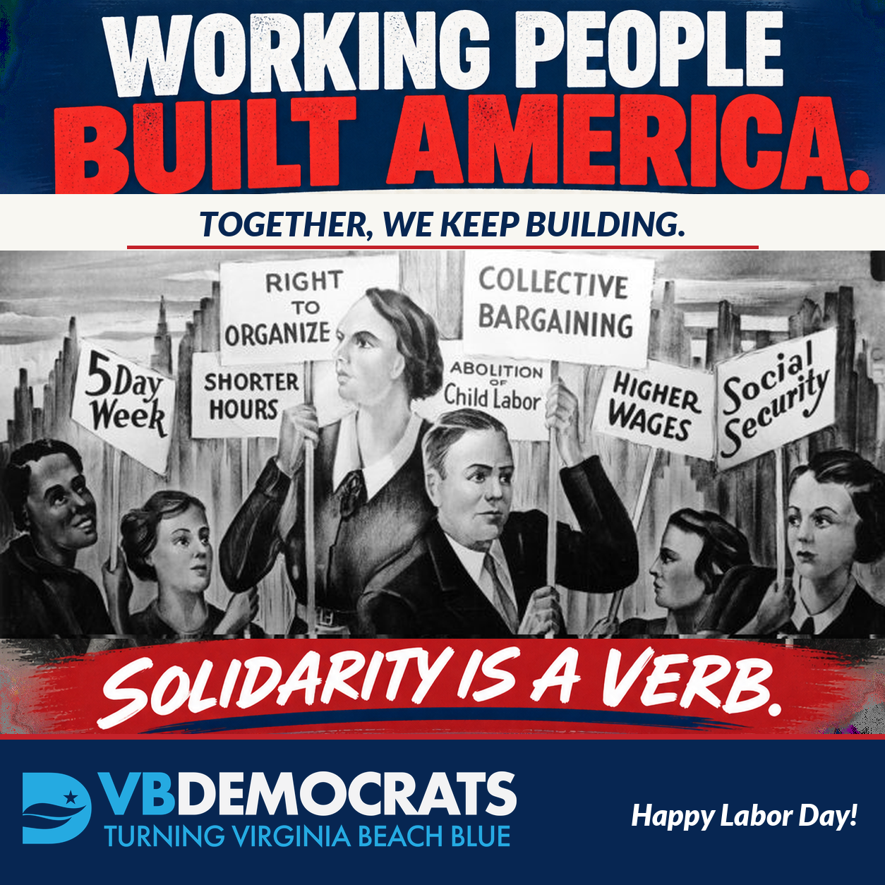A Labor Day Message from the Virginia Beach Democratic Committee