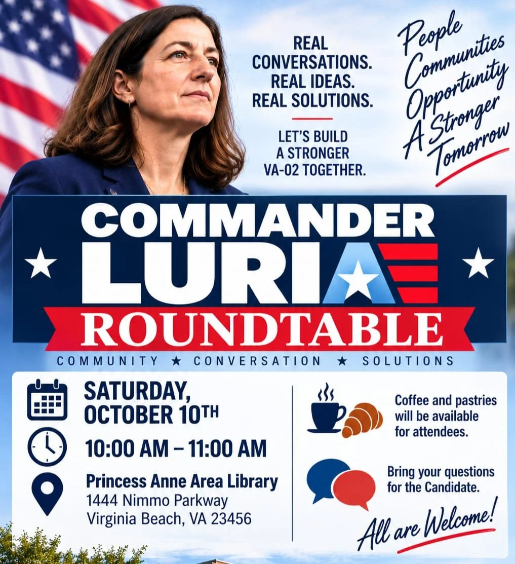 Elaine Luria Community Roundtable | Virginia Beach