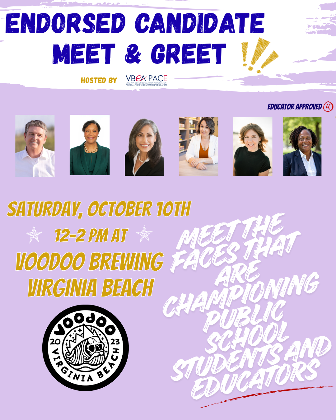 Meet Endorsed VB School Board Candidates