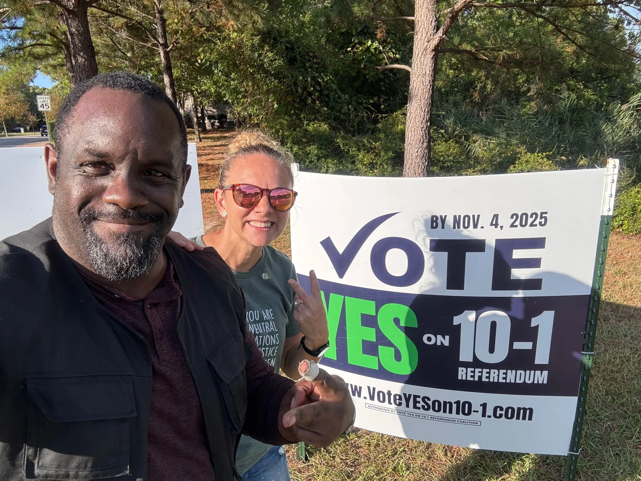 Virginia Beach Democrats Build Fort Democrat at Building 14 and around town to Launch Early Voting and Defend 10-1 Voting Rights
