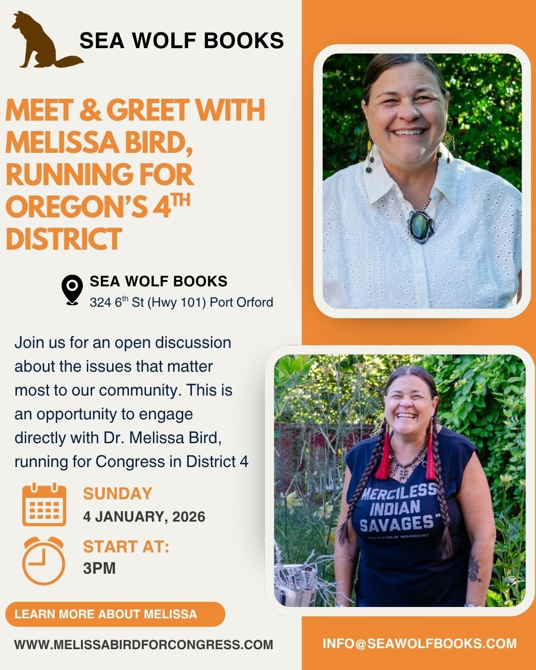Meet & Greet - Port Orford