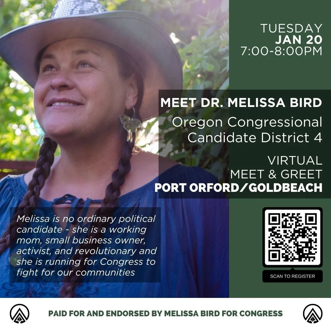 Virtual Meet & Greet - Port Orford/Gold Beach