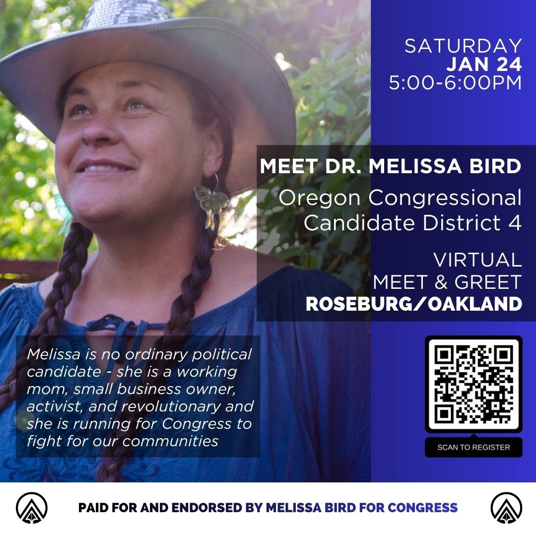 Virtual Meet & Greet - Roseburg/Oakland
