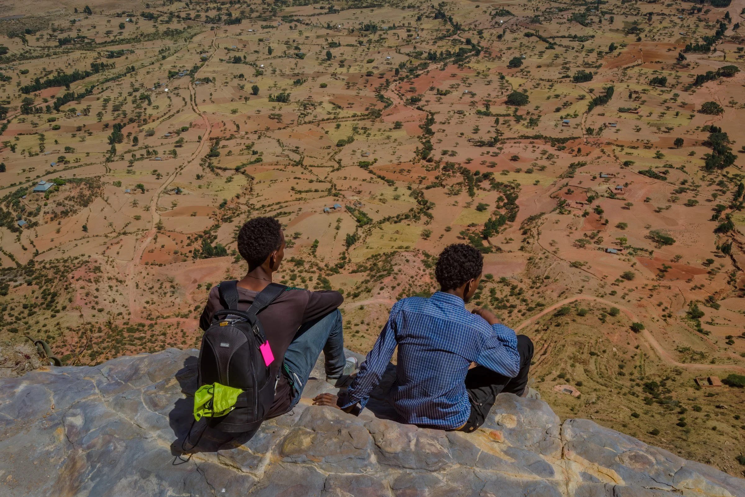 View of Megab Valley from Maryan Korkor Monastery