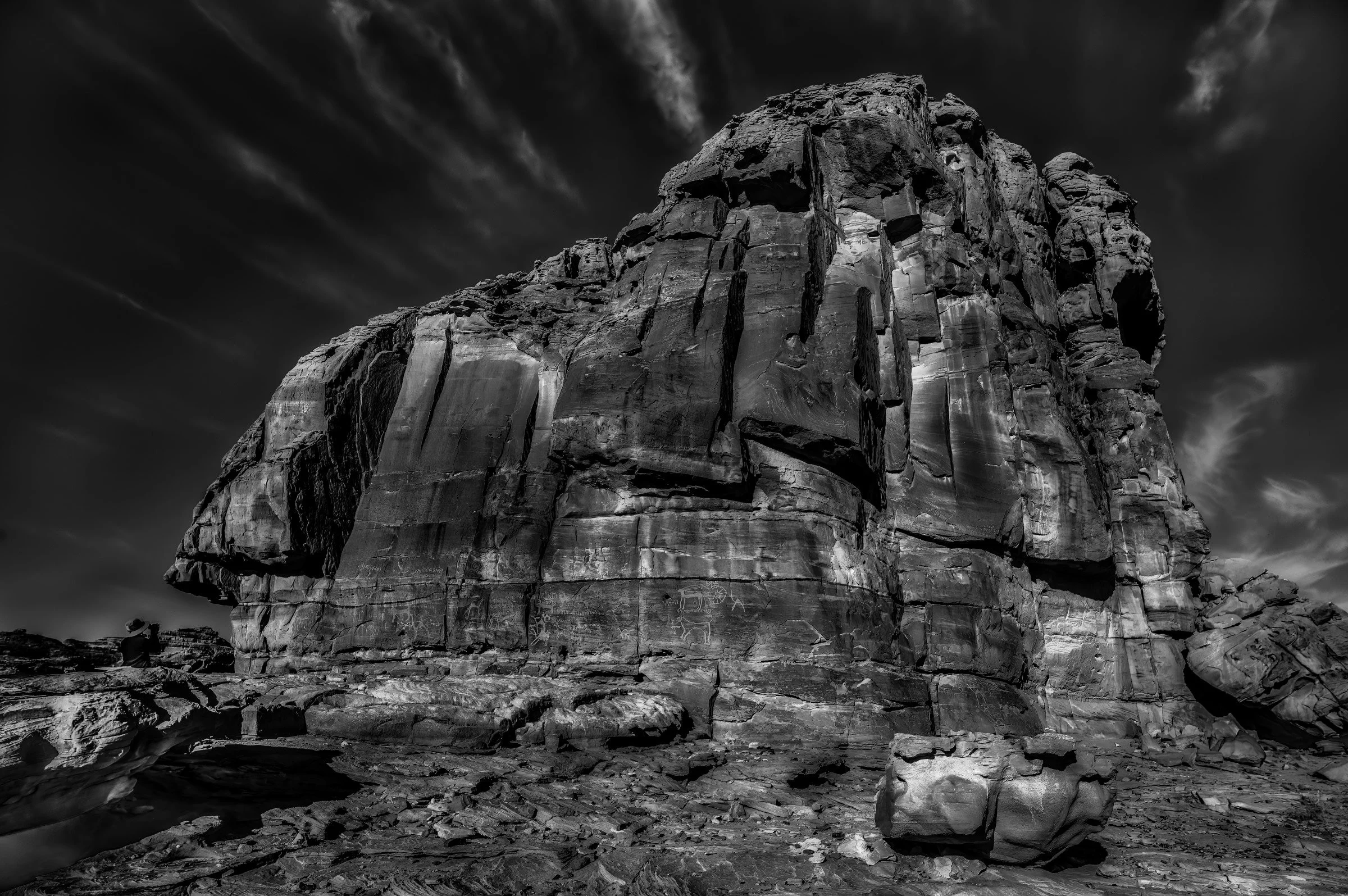 Sharaan Nature Reserve Petroglyphs
