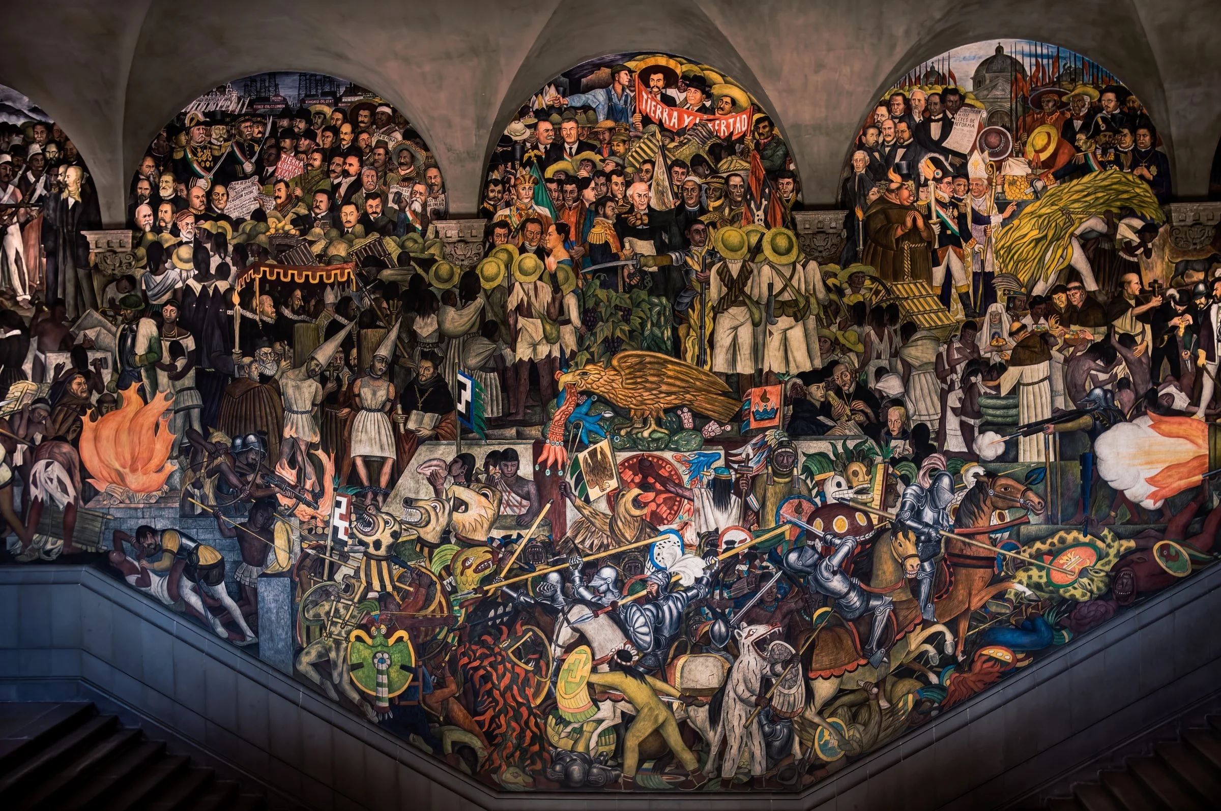 Palacio Nacional Diego Rivera Murial