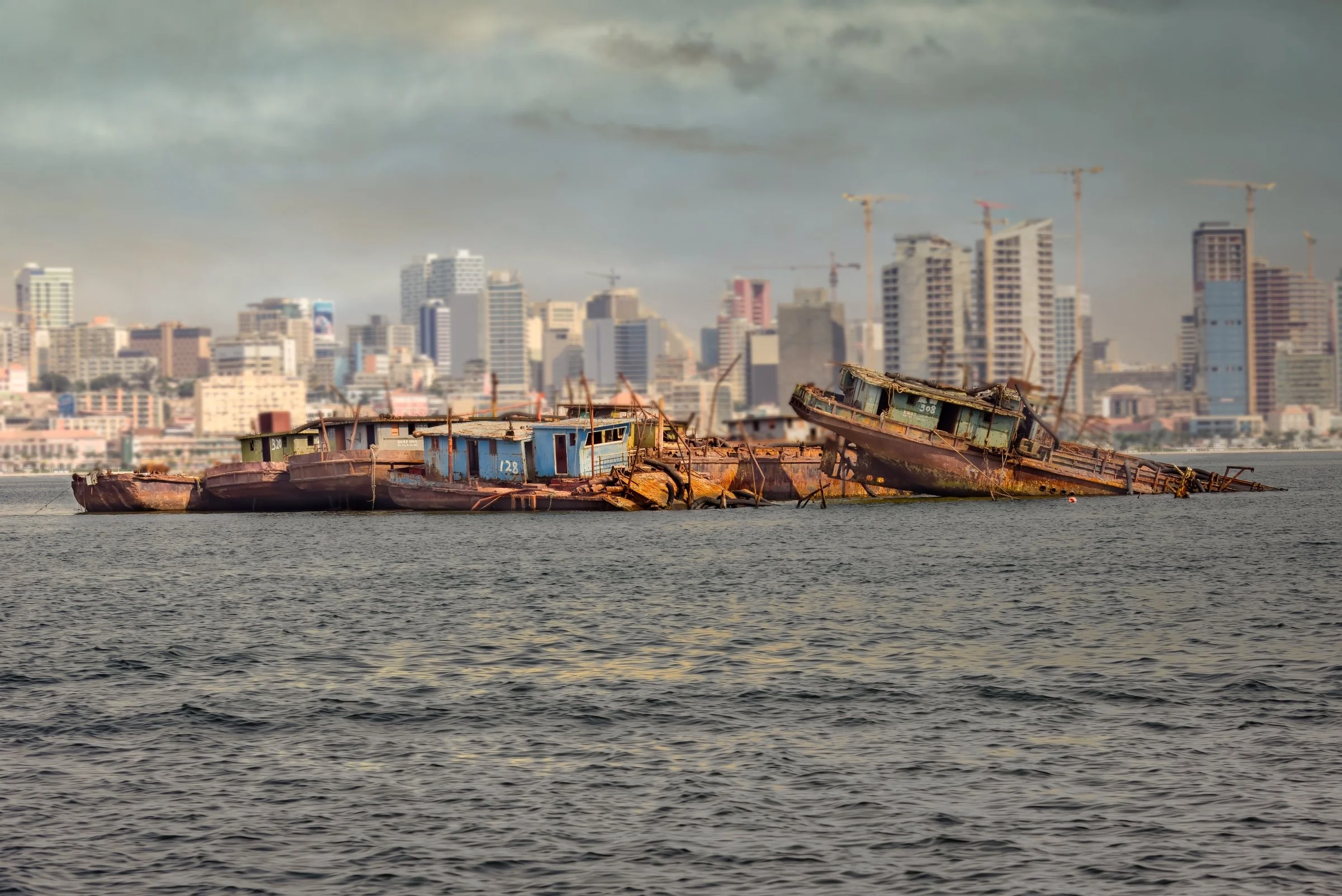 Maritime Graveyard - Luanda Panorama