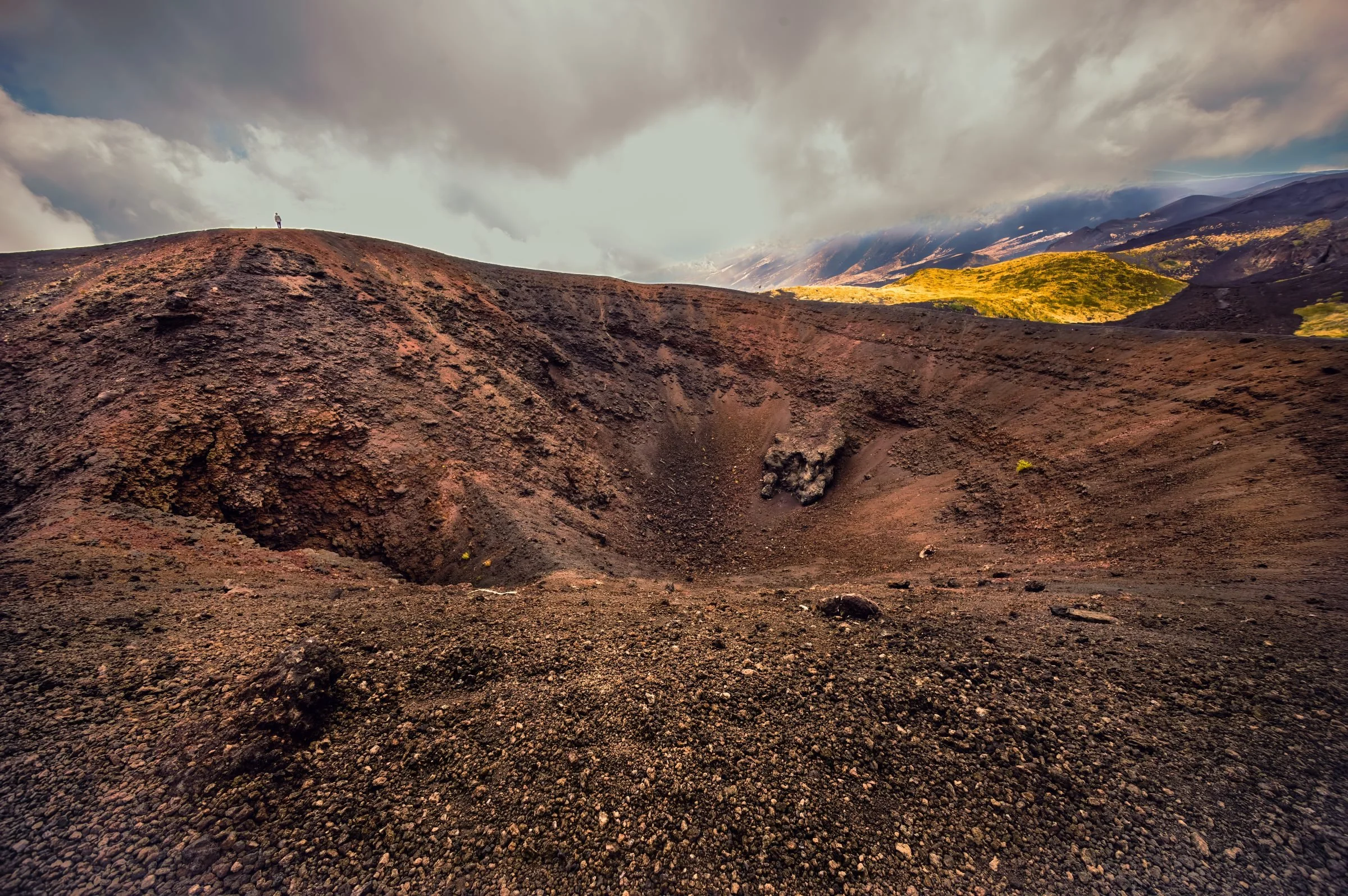 Mount Etna 2002 Crater