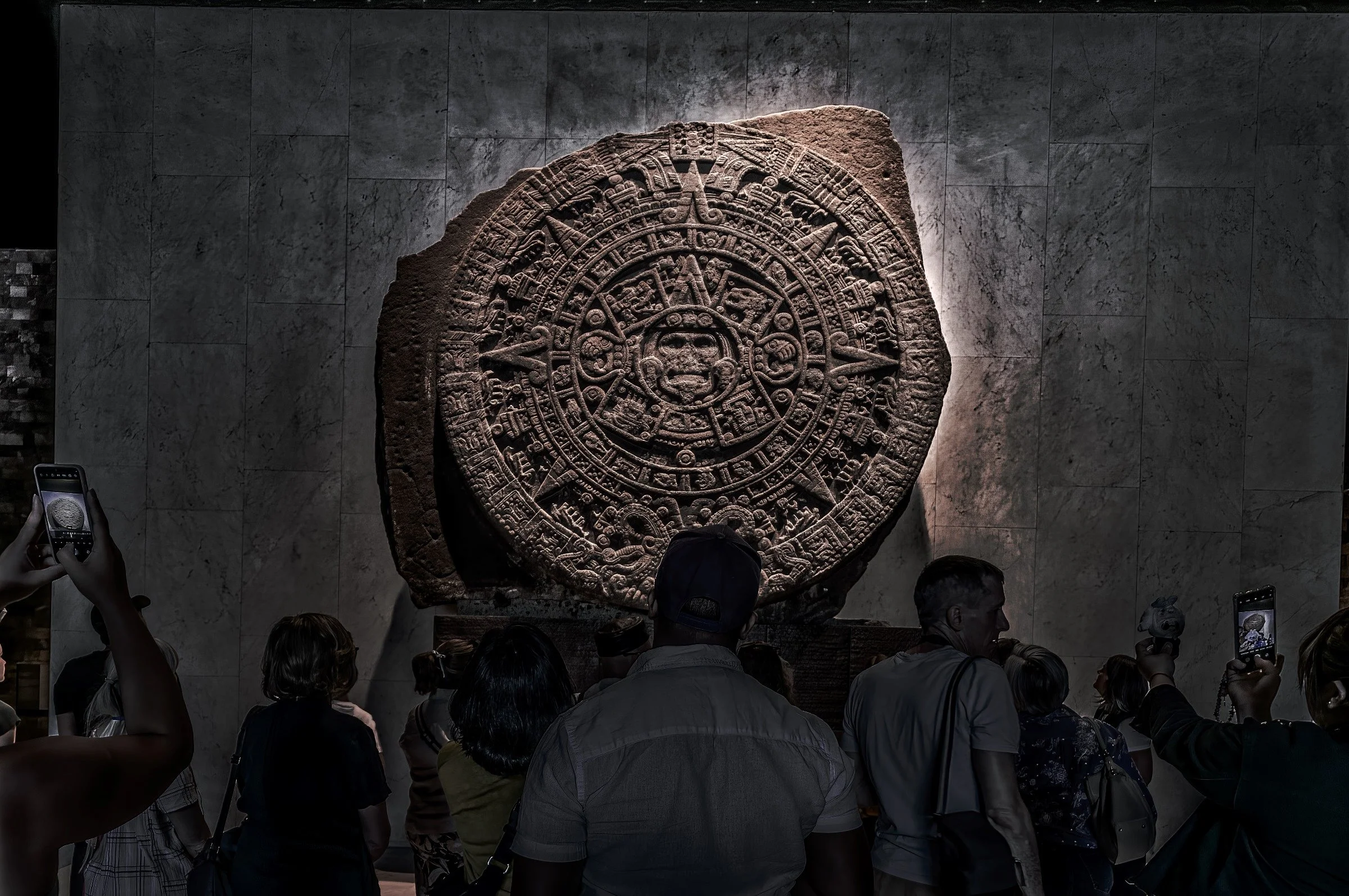 Museo de Anthropologia Aztec Calendar