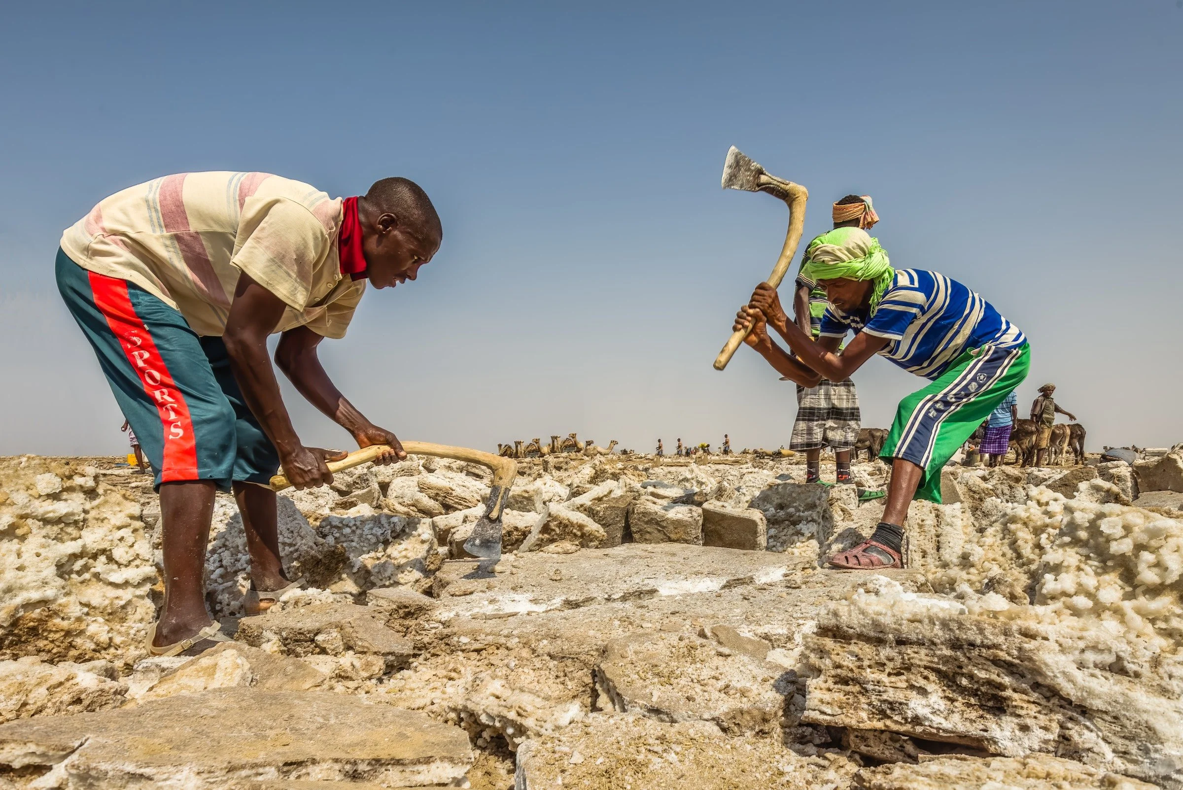 Extracting Salt Slabs