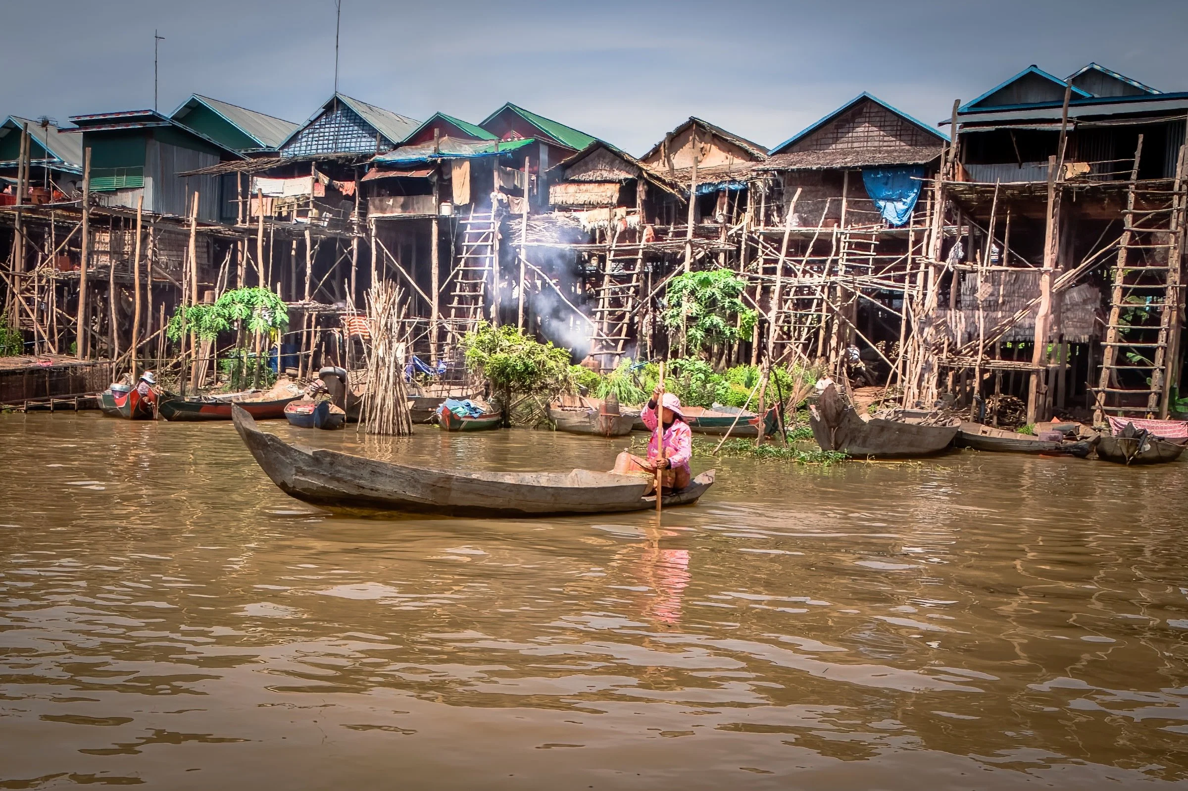 Floating Villages on Tonle Sap Lake