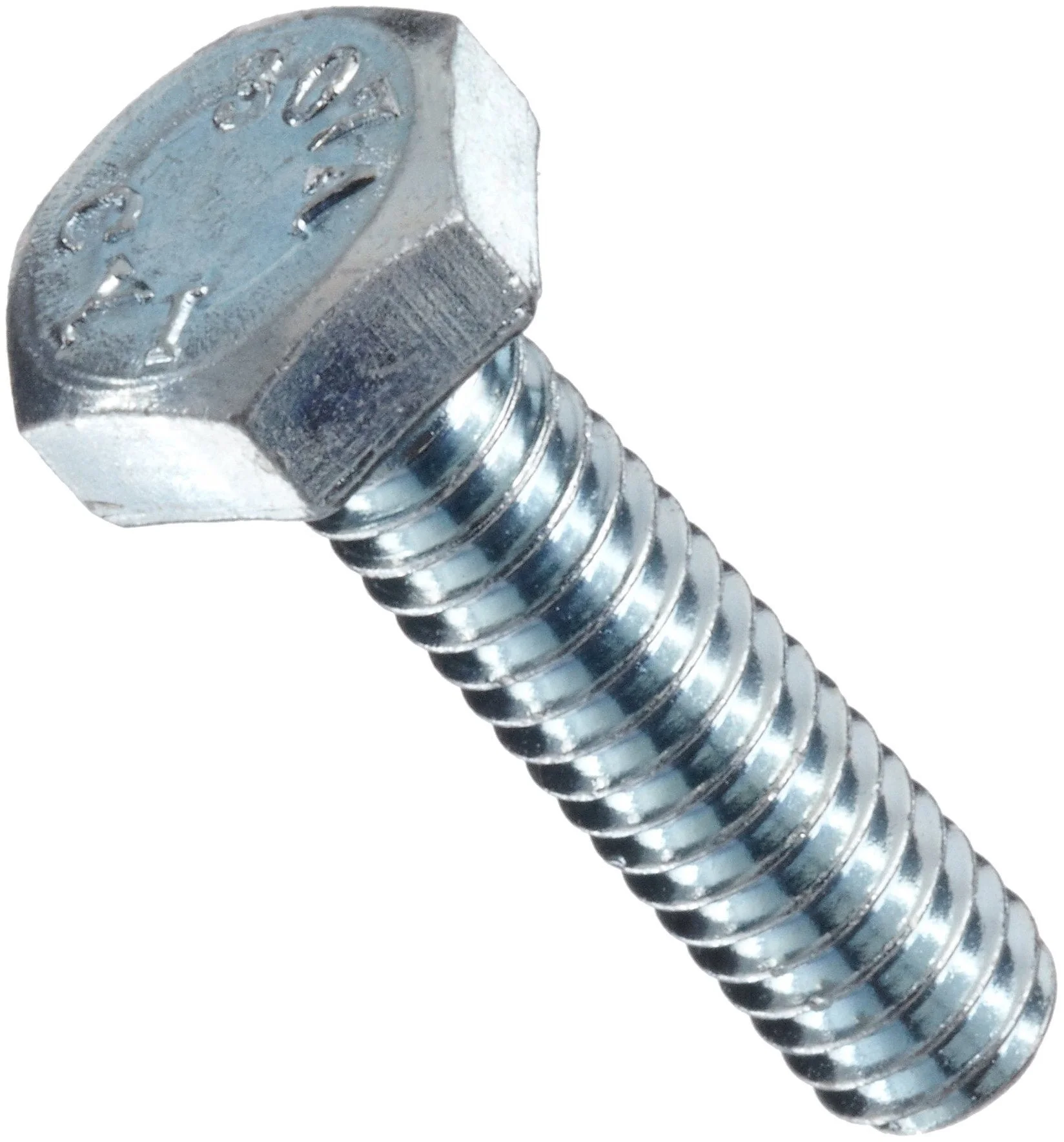 3/8" - 16 x 3/4" Zinc Plated Steel Bolts Qty 100