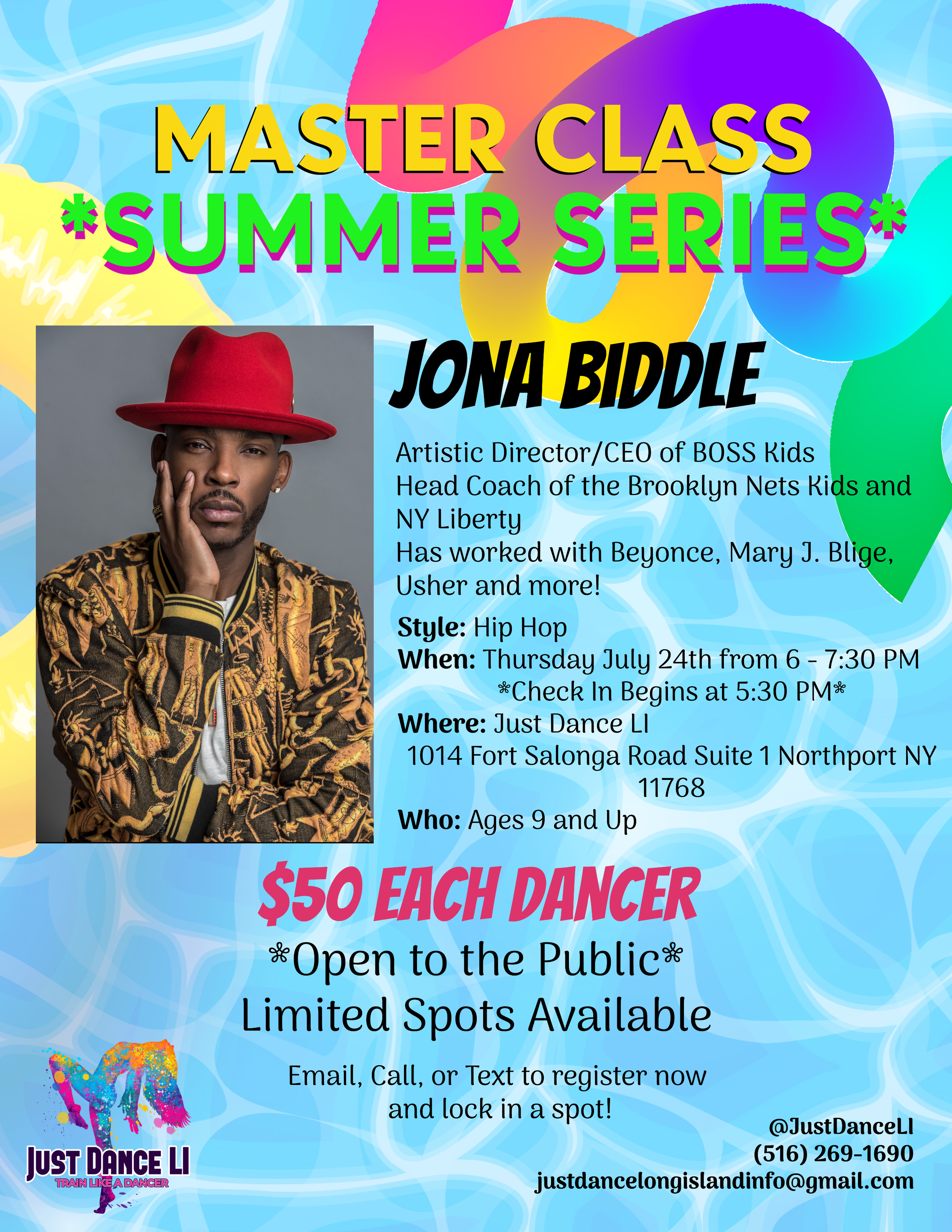 Jona Biddie - Hip Hop Master Class