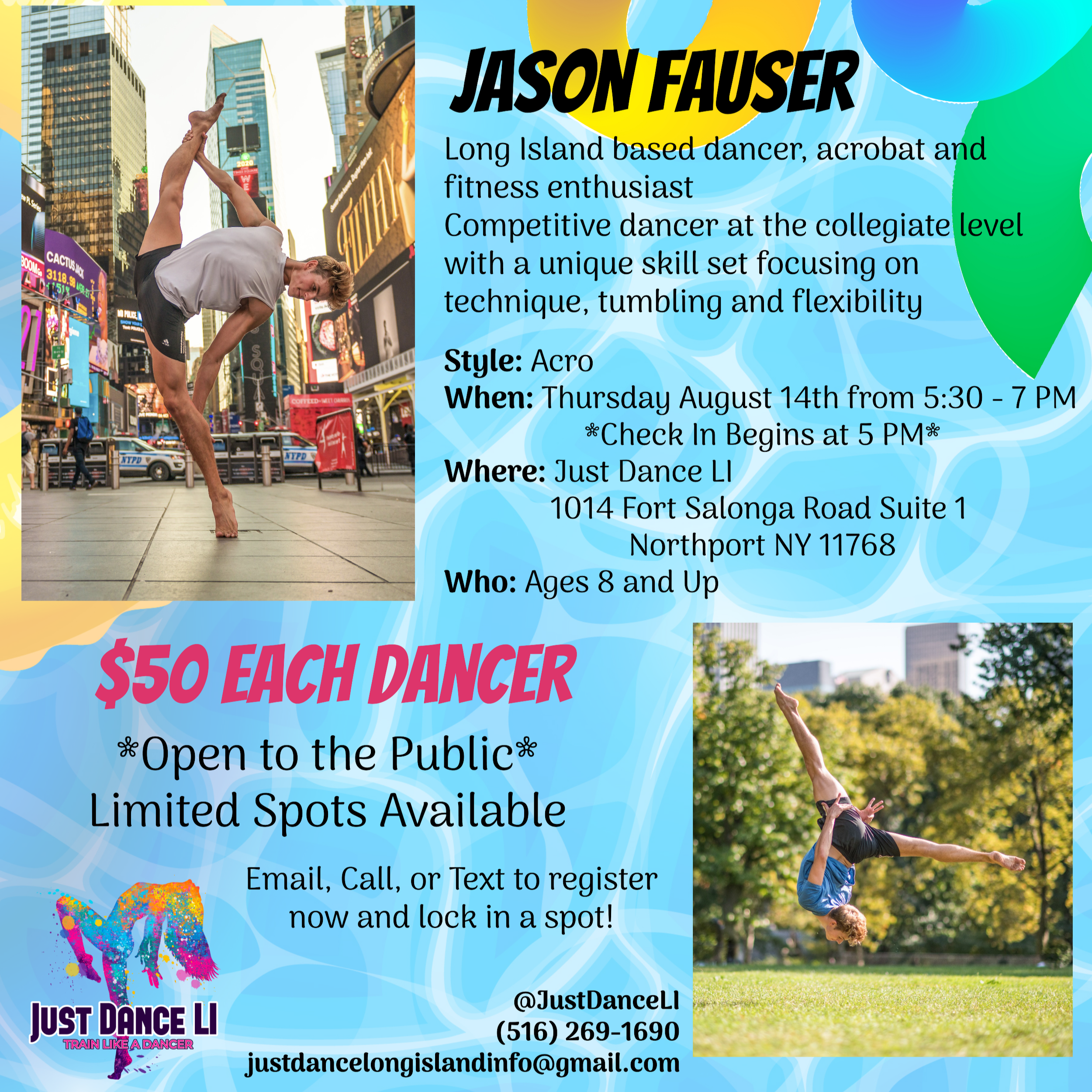 Jason Fauser - Acro - Master Class