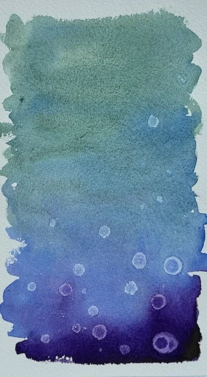 Atmospheric Abstract - Watercolor (2023)