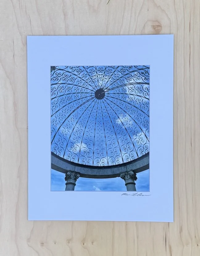 Gazebo at Longwood Gardens - Matted Archival Find Photographic Print