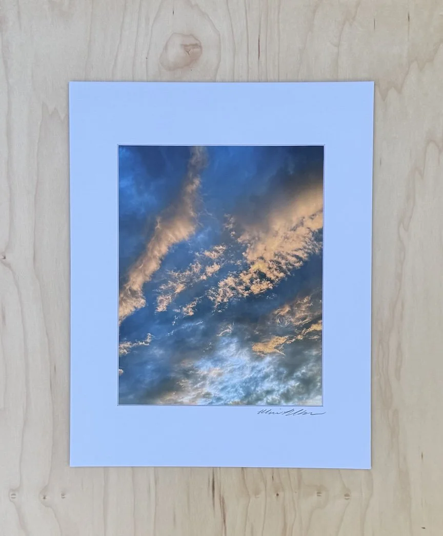 Darkening Sky - Matted Archival Fine Art Photographic Print (11 x 14")