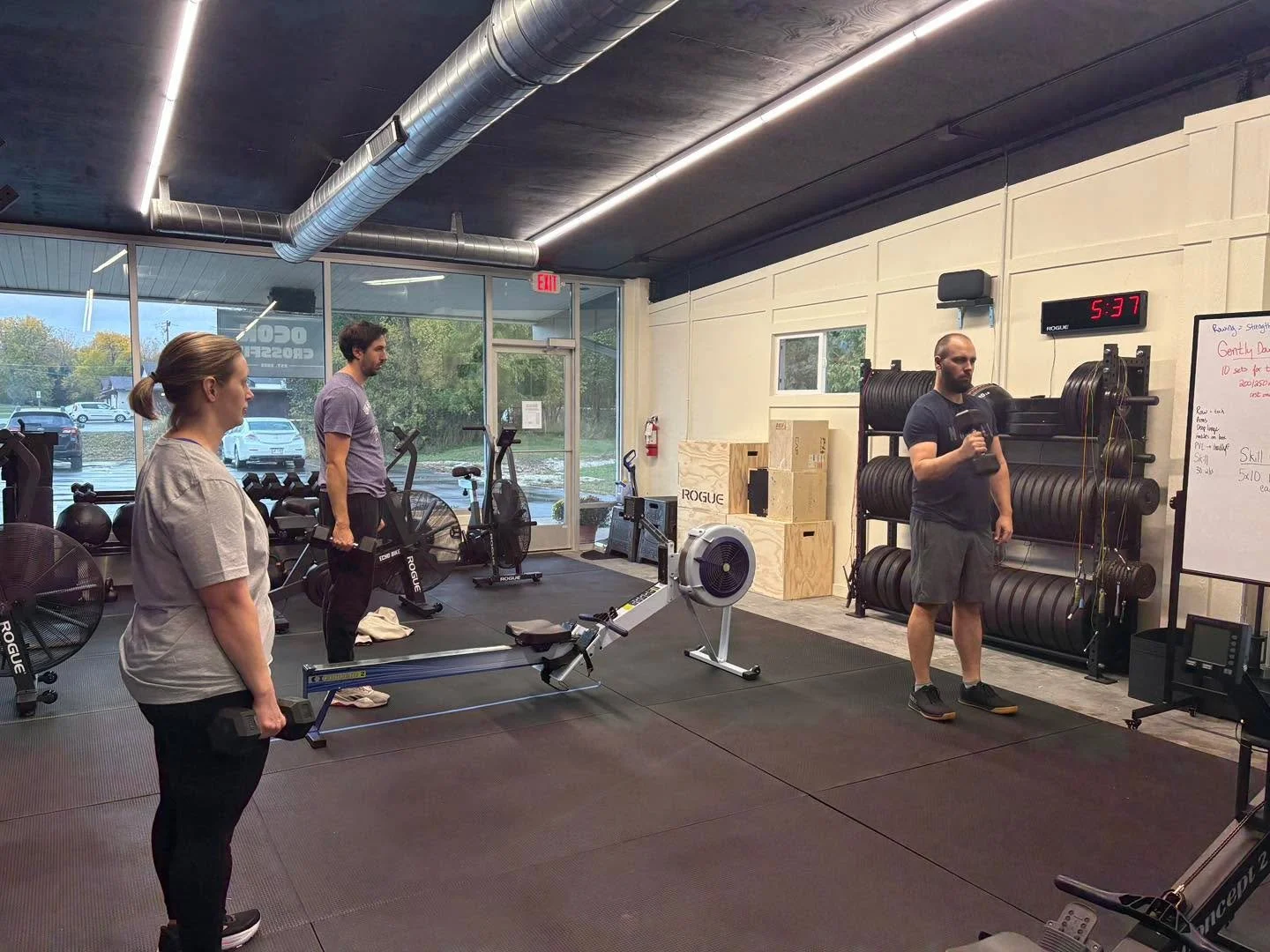 Crushed some rowing cardio today! What&rsquo;s your favorite form of cardio? 

#lakecountry #lakecountrywi #oconcrossfit #gym #CrossFitCommunity #CrossFit #crossfit #crossﬁtcommunity #lakecountrywisconsin #fitness #crossfitgym