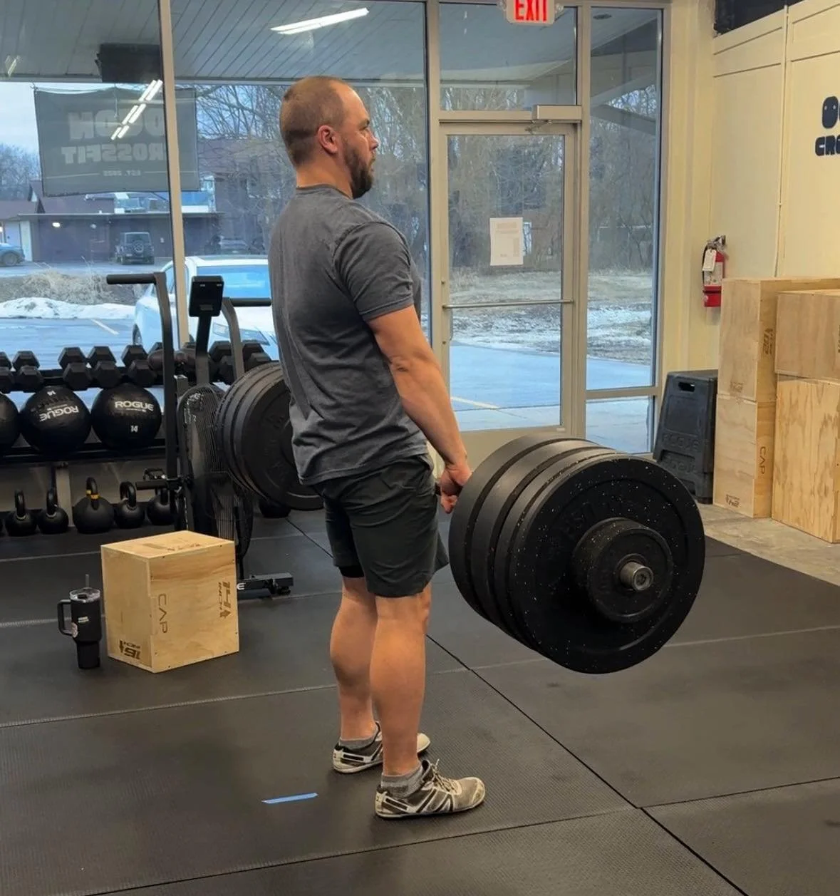 Heavy lifting is challenging 😥
Celebrating solid lifts &amp; new PRs makes it worth it 🤩
Drop into a class to celebrate your own PRs! 

#movement #crossfitcommunity #functionalmovement #lakecountry #lakecountrywi #oconcrossfit #gym #CrossFitCommuni