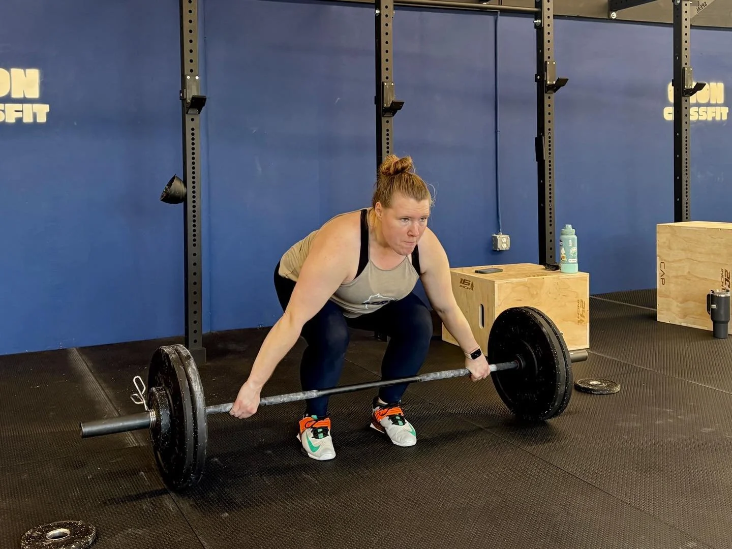 The snatch is one of the most technical lifts. It can take an athlete months to figure out of movement pattern and dial in technique. Just look at Sarah&rsquo;s face to see how good it feel to hit a good one! 🤩
At OCF, we guide our athletes through 