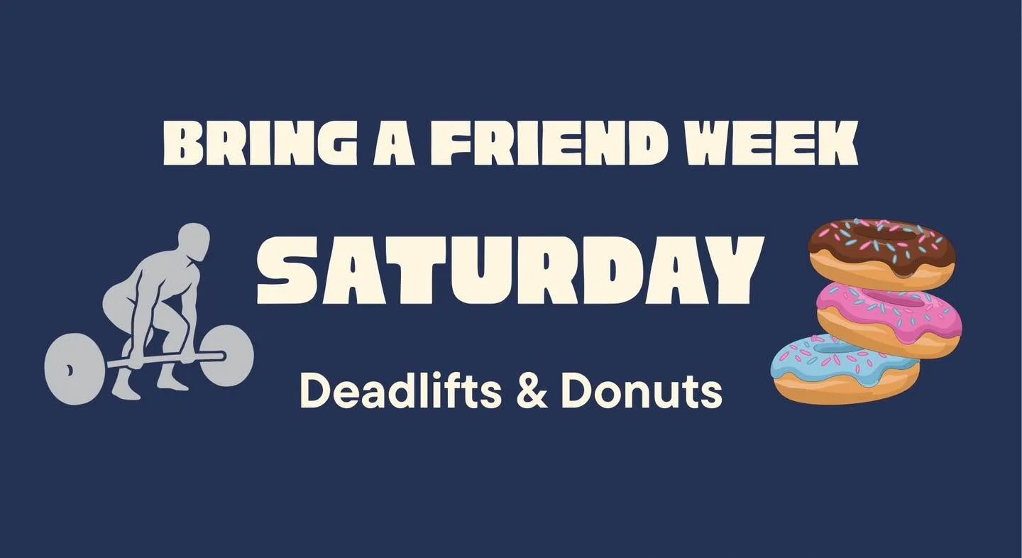 Deadlifts go best with donuts 🍩 

#friends #gymfriends #fitnessfriends #Fitness #weightlifting #movement #crossfitcommunity #lifting #functionalmovement #lakecountry #lakecountrywi #oconcrossfit #gym #CrossFitCommunity #CrossFit #crossfit #crossﬁtco