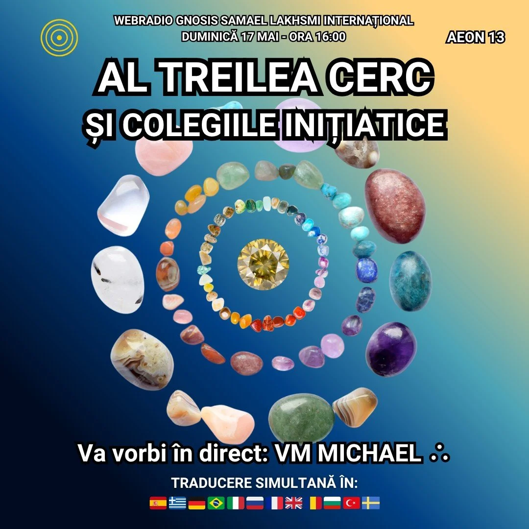 Prelegere online VM Michael — Al treilea cerc și colegiile inițiatice